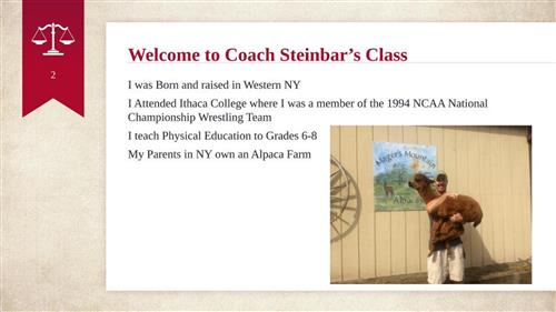 Coach Steinbar 